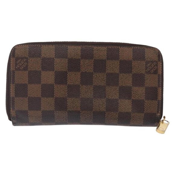 LOUIS VUITTON Damier Ebene Zippy Wallet Long Wallet - Picture 1 of 16